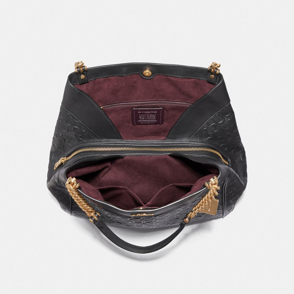 Lexy chain shoulder bag in signature leather on sale