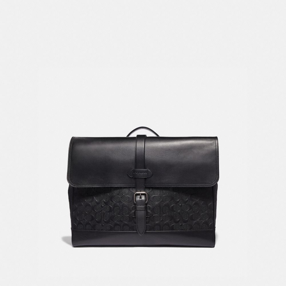 Messenger Hudson En Cuir Signature