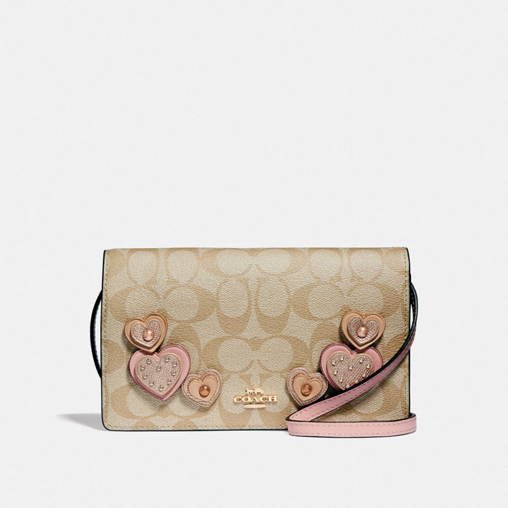 COACH Outlet Hayden Foldover Crossbody Clutch In Signature