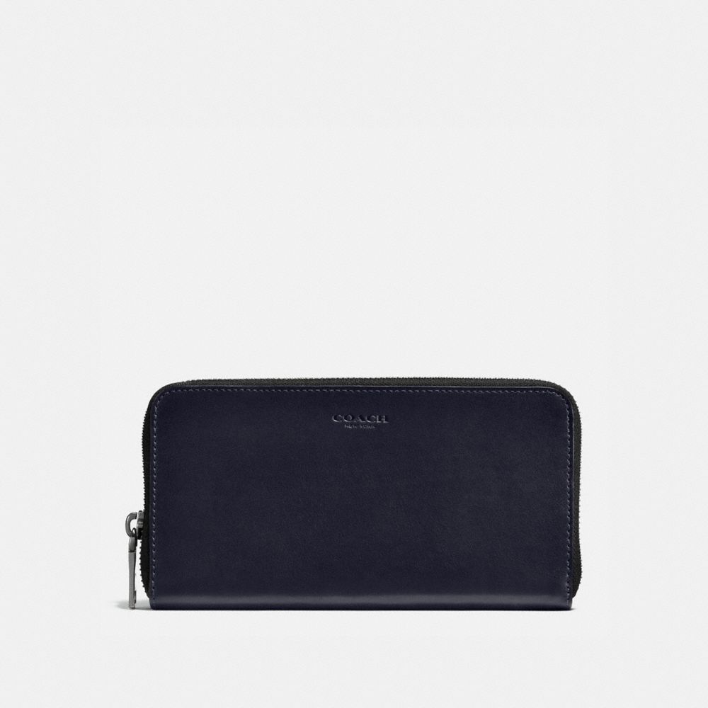 【APOA】Comba Accordion Wallet Black NWT Coach Accordion Wallet In Signature Canvas F25517 Black