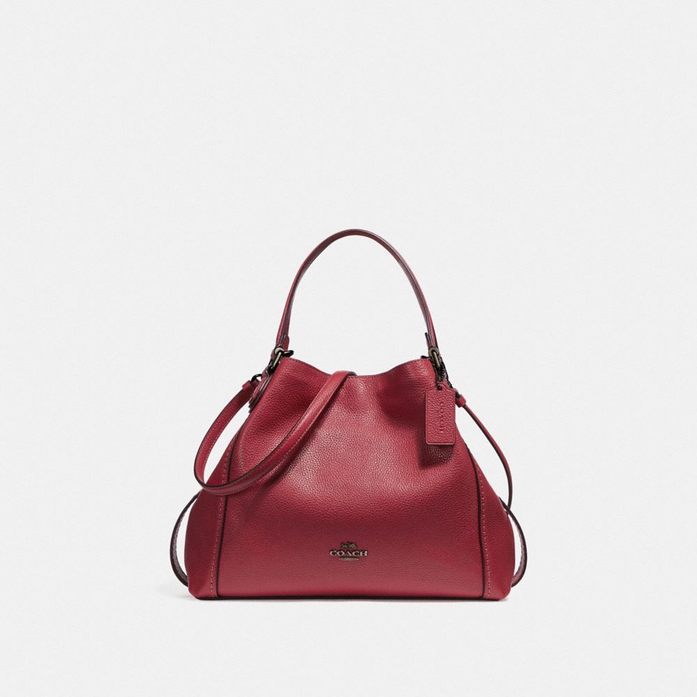 Edie shoulder bag 28 on sale oxblood