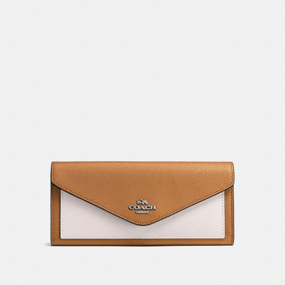 COACH® Outlet | Soft Wallet In Colorblock