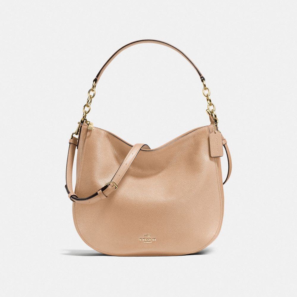 Coach Chelsea sold Cream Hobo Shoulder Bag