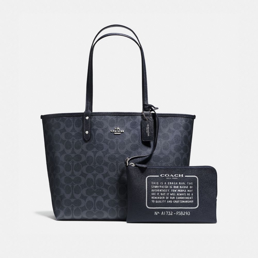 Coach outlet reversible city tote new arrivals