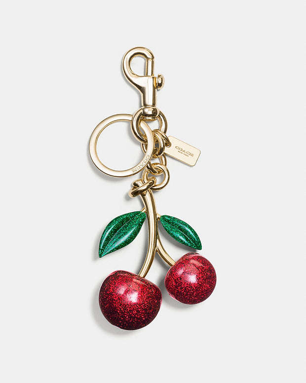  Customer reviews: Coach Glitter Cherry Bag Charm Keychain,  F58516 (Red)
