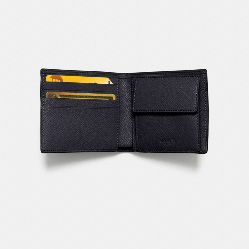 COACH®,コイン ウォレット クロスグレイン レザー,二つ折り&三つ折り財布,