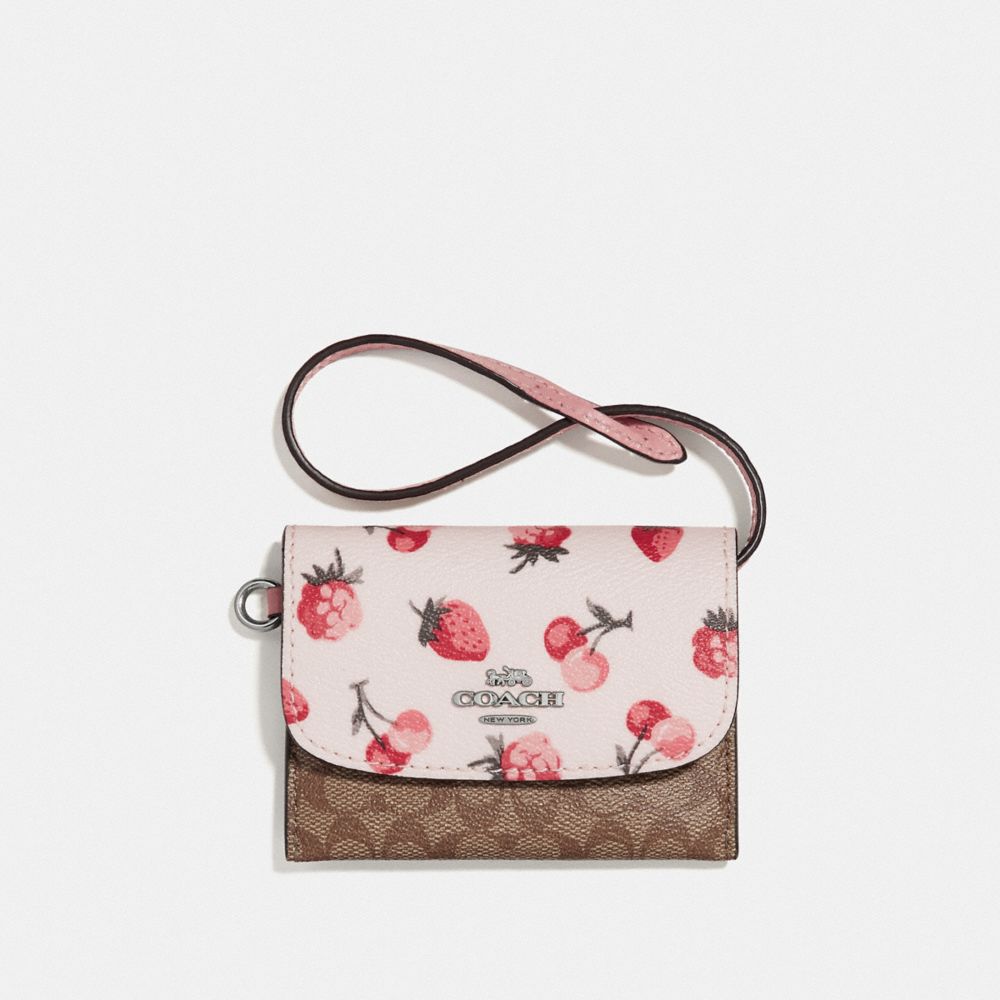 Coach fruit print tote hot sale