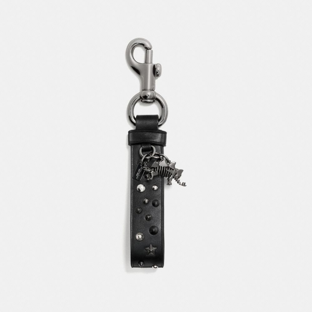 Studded Charm Loop Bag Charm