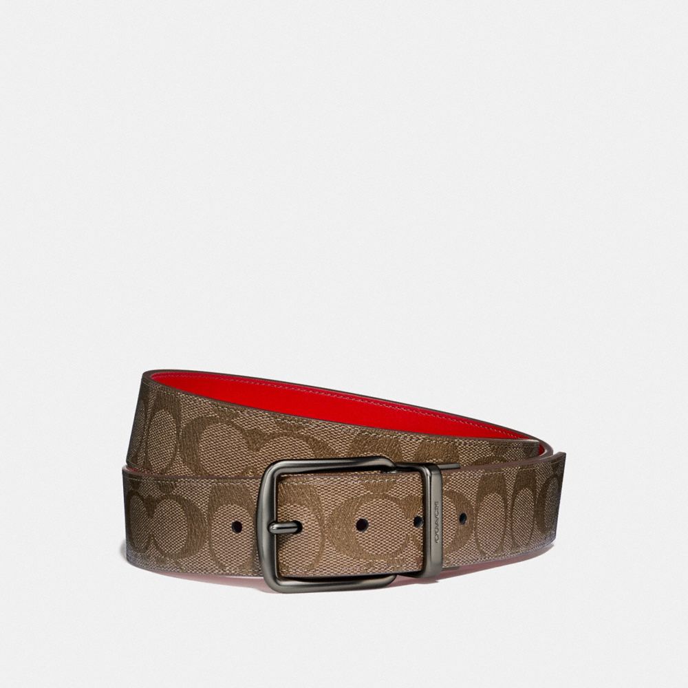 COACH® Outlet  Wide Harness Cut To Size Reversible Belt In Signature Canvas