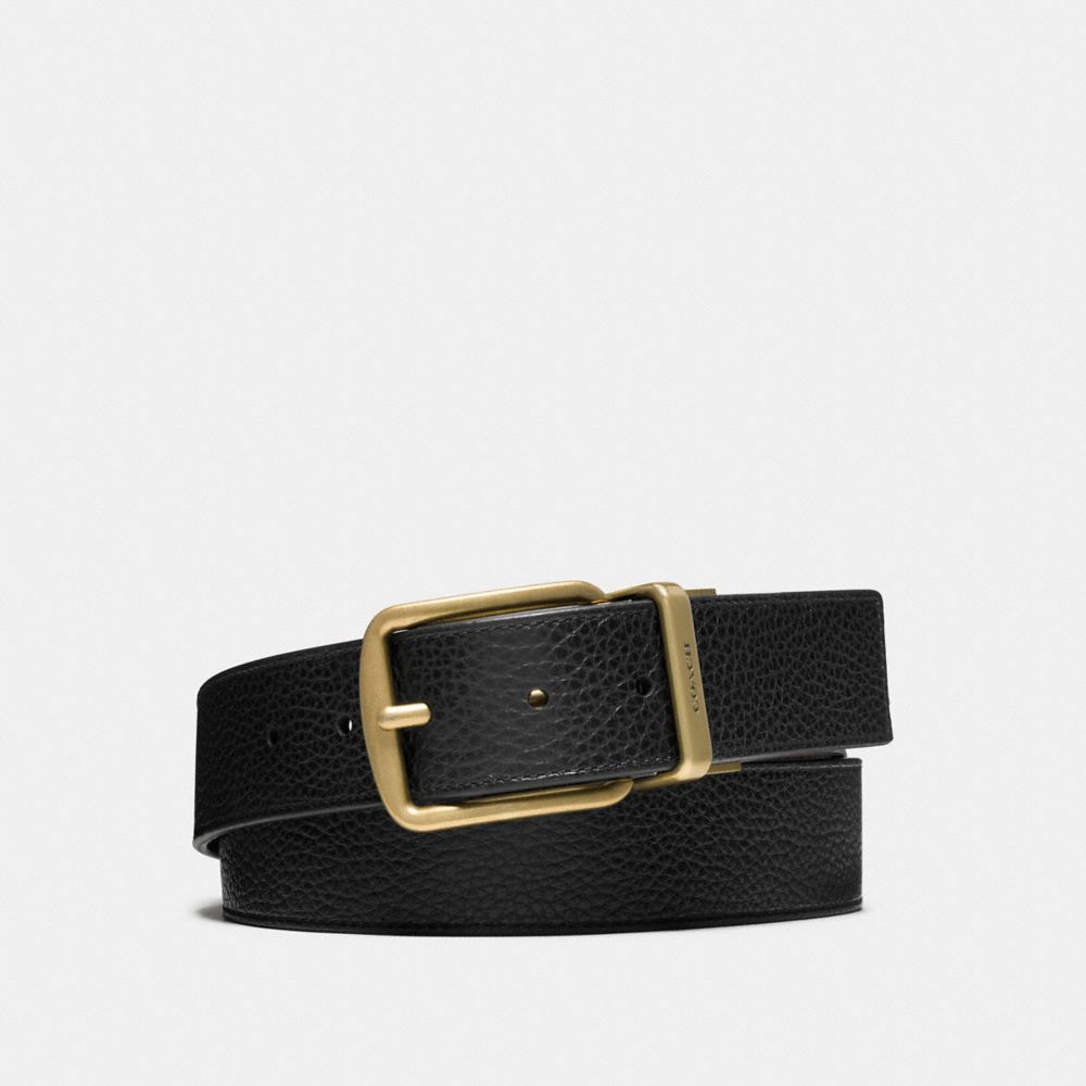 Harness Buckle Cut To Size Reversible Belt, 38 Mm