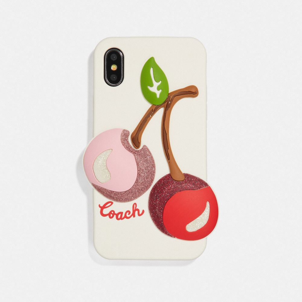 COACH® Outlet  Iphone X/Xs Case With Oversized Cherry