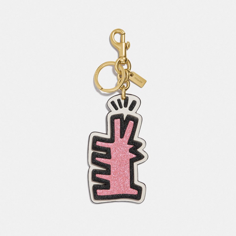 Keith Haring Barking Dog Bag Charm