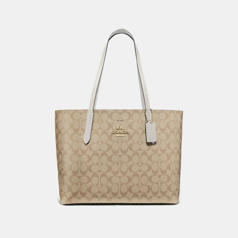 Avenue Tote In Signature Canvas