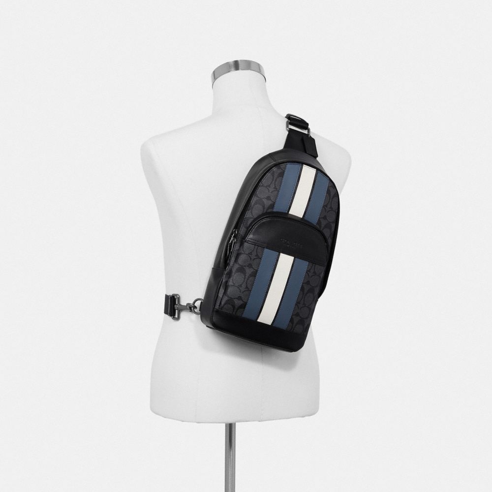 COACH ☆WEST PACK WITH VARSITY STRIP COACH® | West Pack With Varsity Stripe