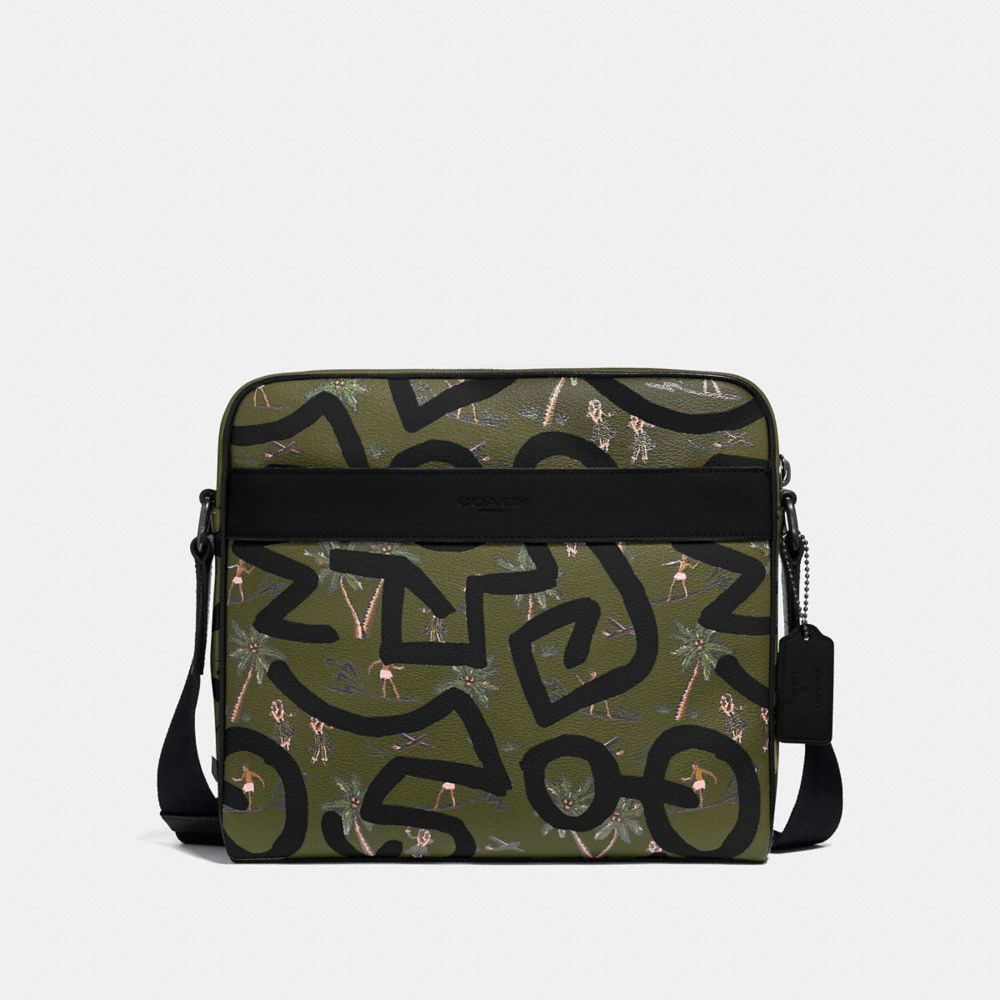 Coach keith best sale haring camera bag