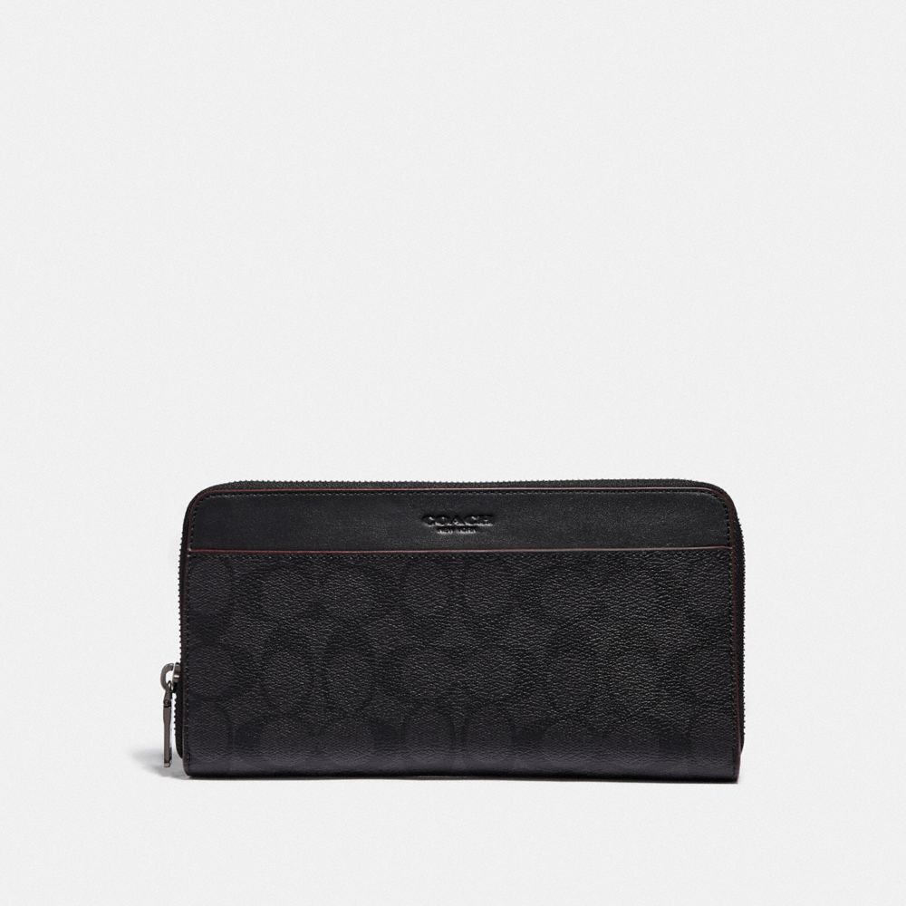 Coach travel wallet sale