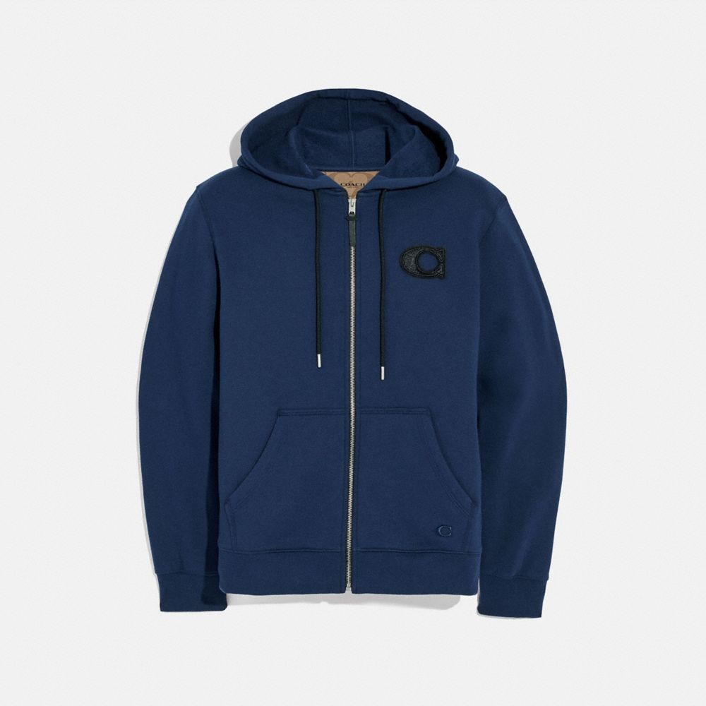 Varsity C Zip Up Hoodie