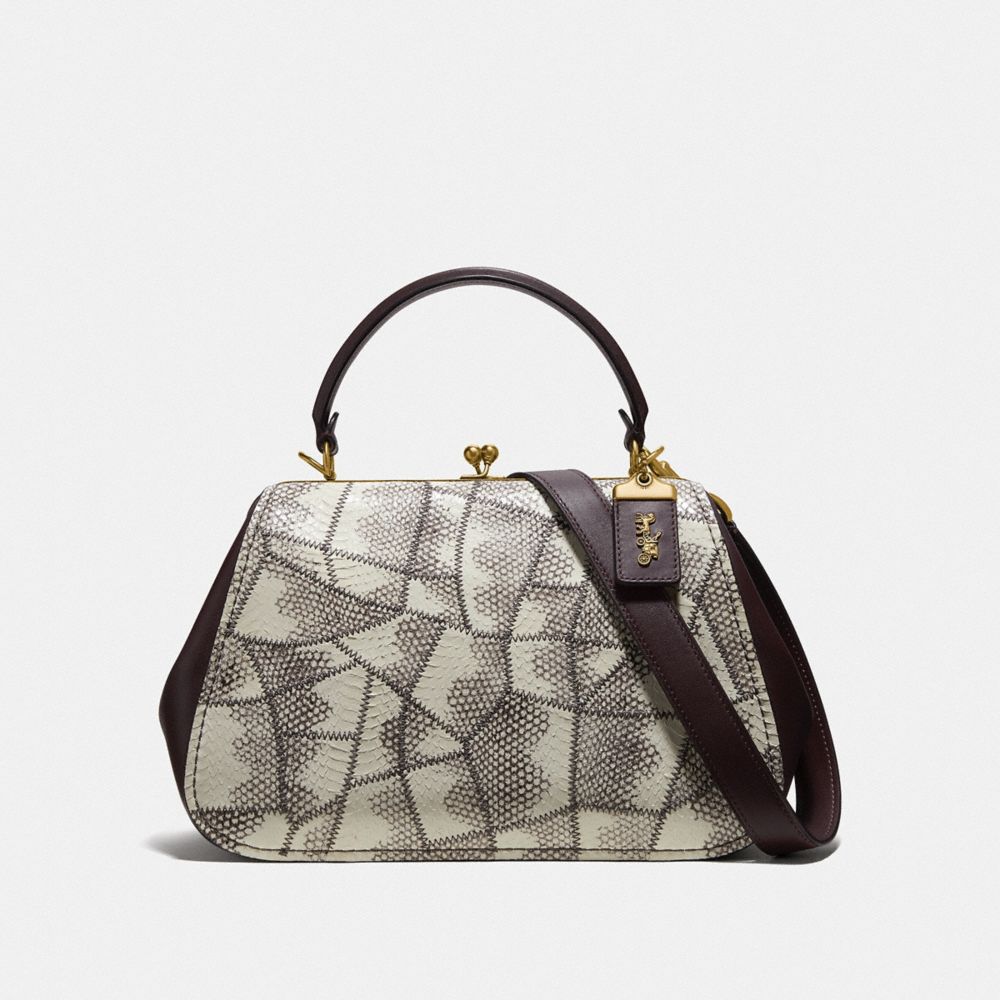 COACH Outlet Frame Bag In Snakeskin