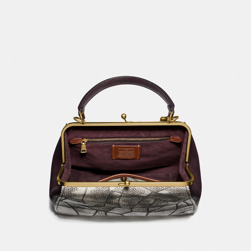 Frame Bag In Snakeskin