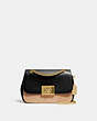 COACH®,MINI CASSIDY CROSSBODY,Straw,Small,Gold/Natural Black,Front View