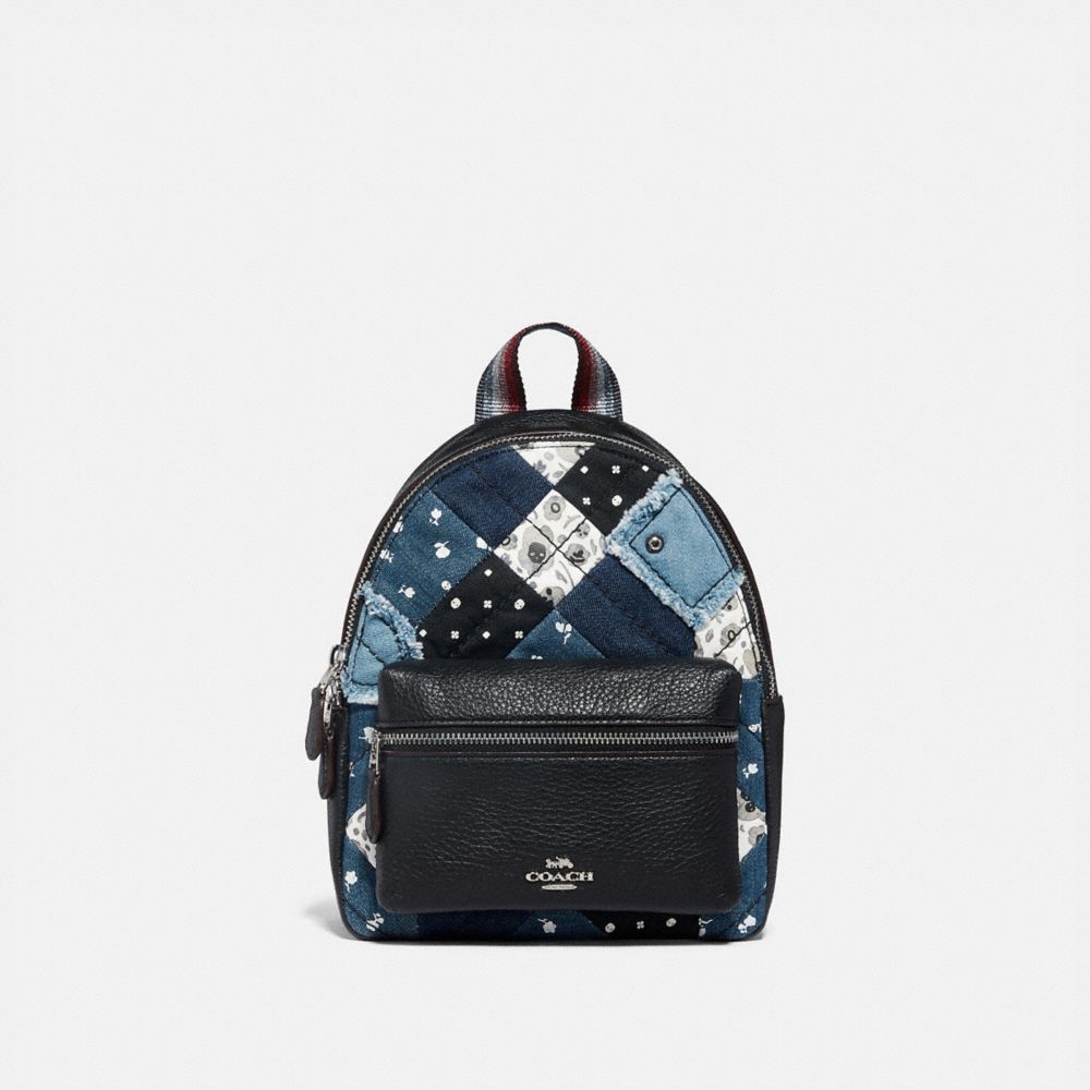 Mini Charlie Backpack With Americana Patchwork