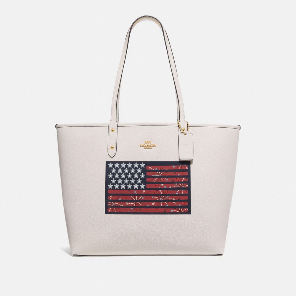 patriotic coach purse