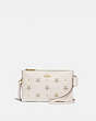 COACH®,LYLA CROSSBODY WITH ALLOVER STUDS,Leather,Gold/Chalk,Front View