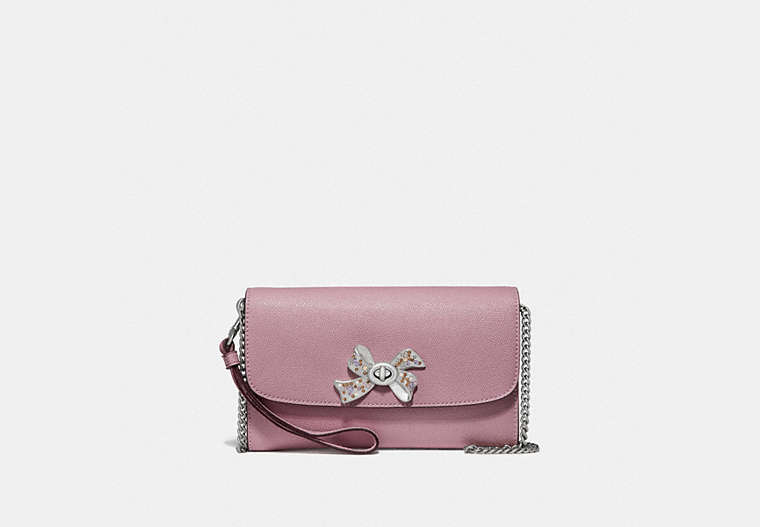 Chain Crossbody With Bow Turnlock