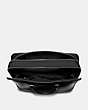 COACH®,BECKETT LARGE BRIEF,Large,Nickel/BLACK,Inside View,Top View