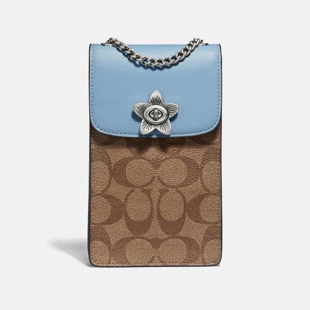 North/South Crossbody In Signature Canvas