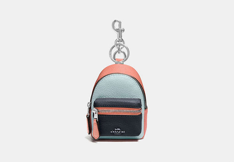 Backpack Coin Case In Colorblock