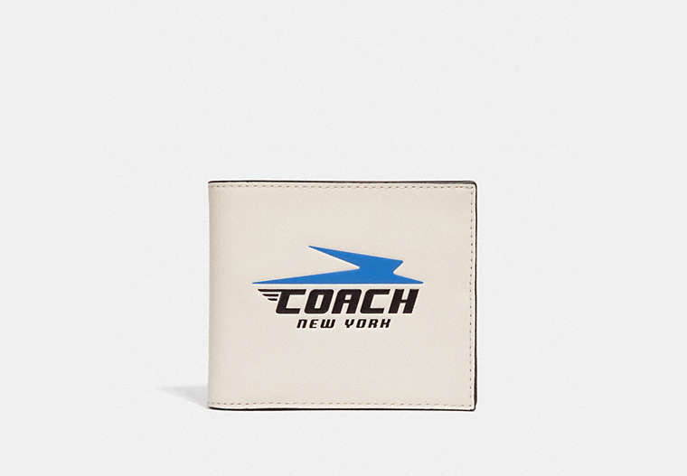 3 In 1 Wallet With Vintage Coach Motif