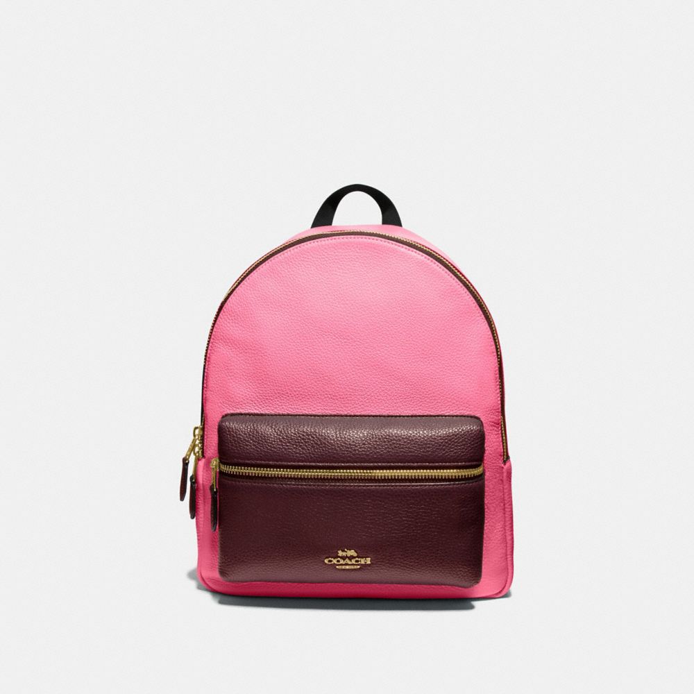 Medium Charlie Backpack In Colorblock