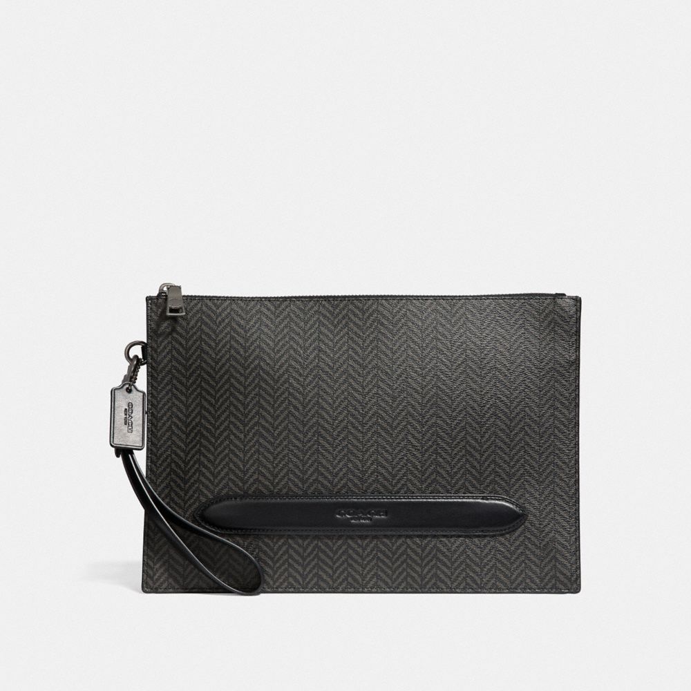 COACH ☆ STRUCTURED POUCH COACH® Outlet | Structured Pouch