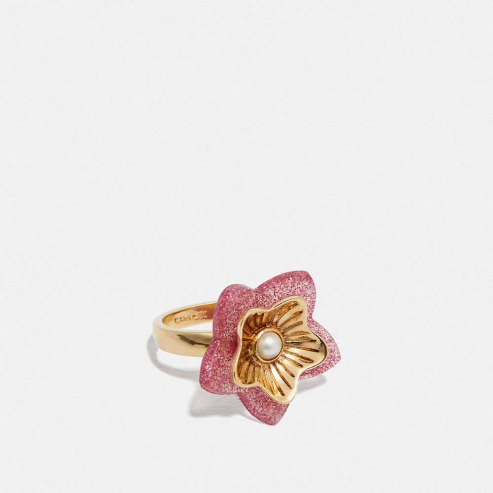 COACH Outlet COACH Outlet Folk Floral Ring