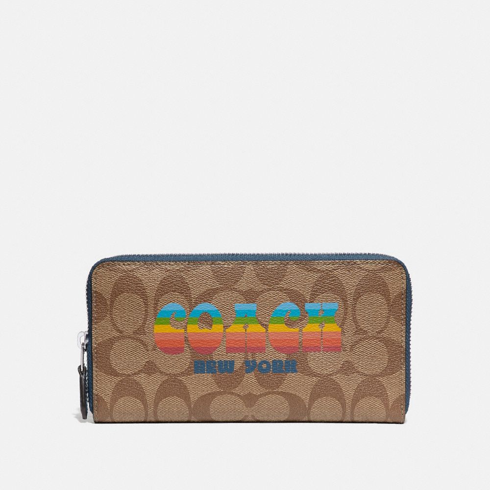 Rainbow coach online wallet