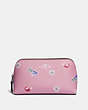 Disney X Coach Cosmetic Case 17 With Snow White And The Seven Dwarfs Gems Print