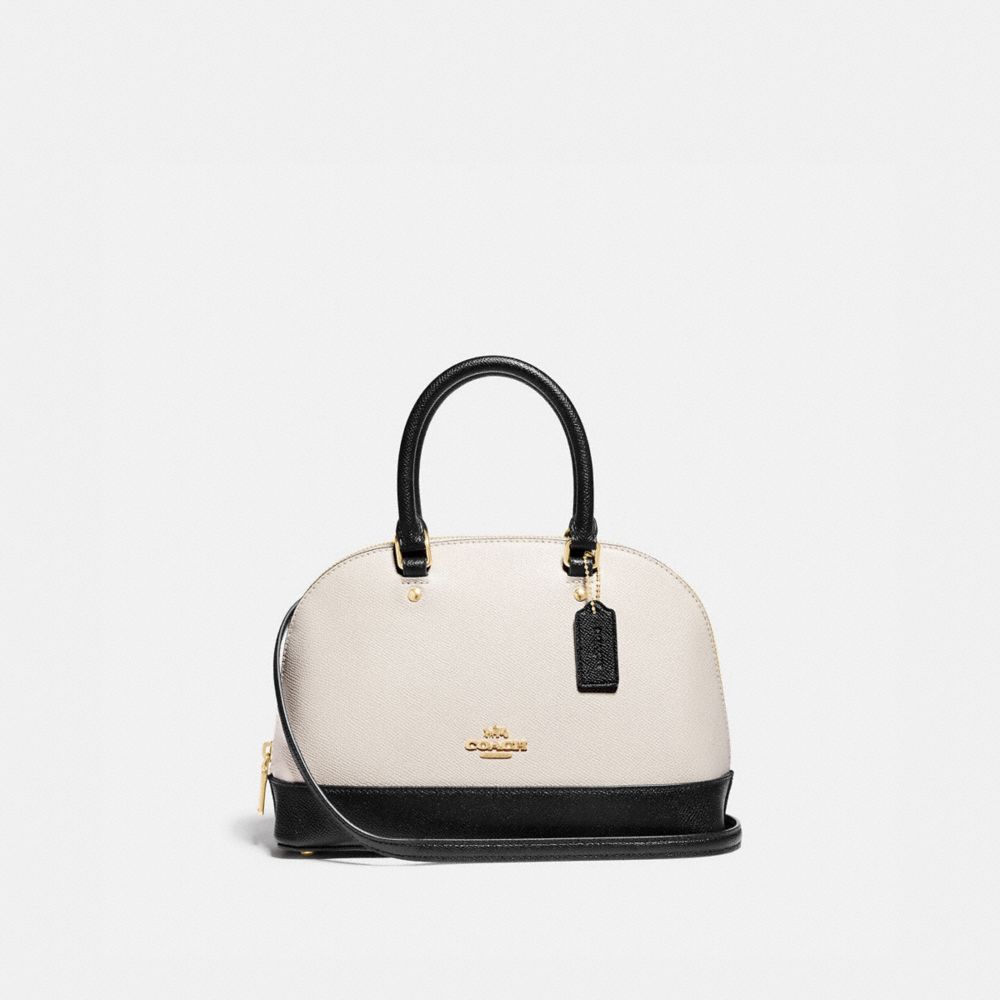 COACH MINI SIERRA SATCHEL IN COLORBLOCK SIGNATURE for