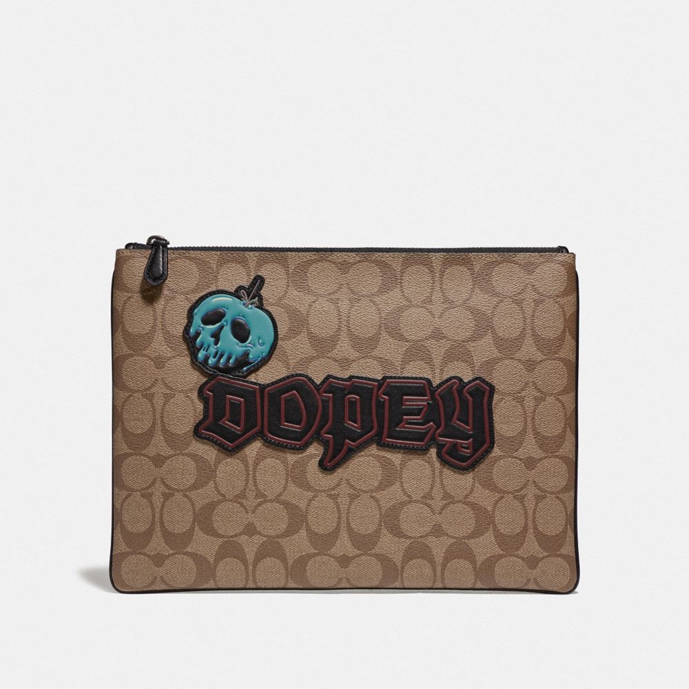 COACH® Outlet  Disney X Coach In Signature Canvas With Dopey