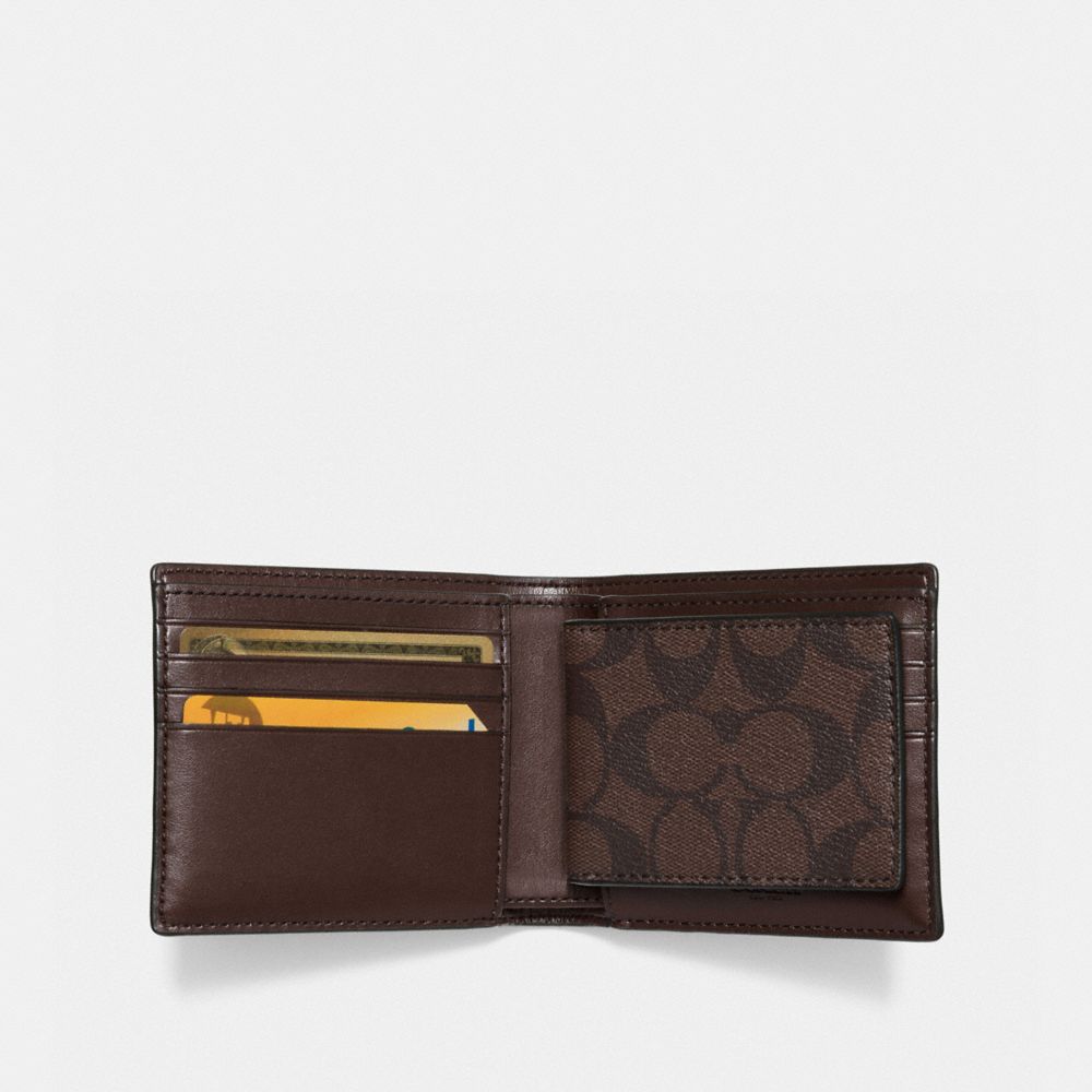 COACH COIN WALLET IN SIGNATURE CROSSGRAIN LEATHER – Pit-a-Pats.com