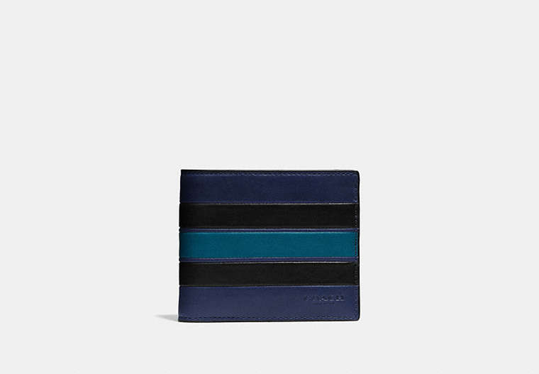 3 In 1 Wallet With Varsity Stripe