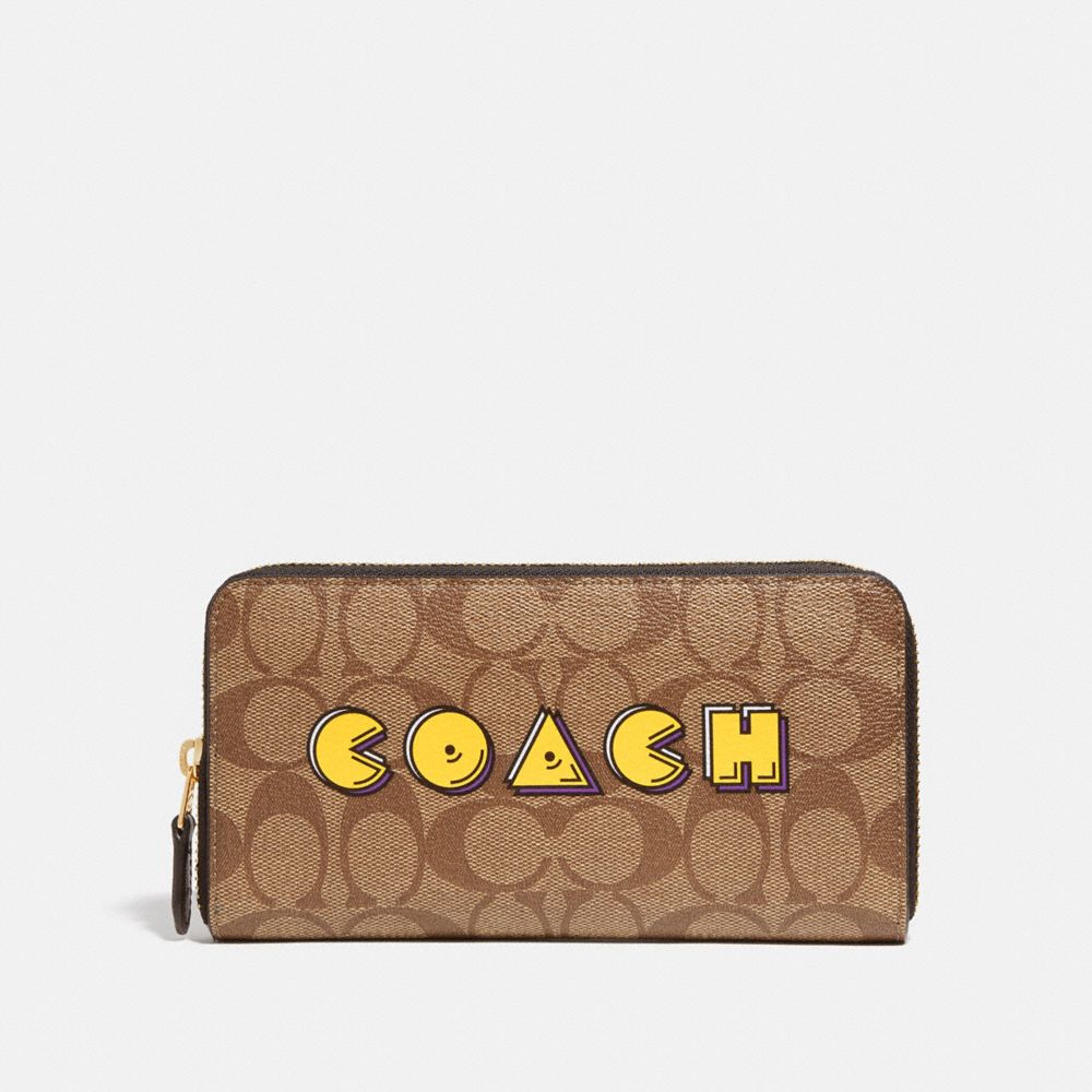 Pac man cheap coach wallet