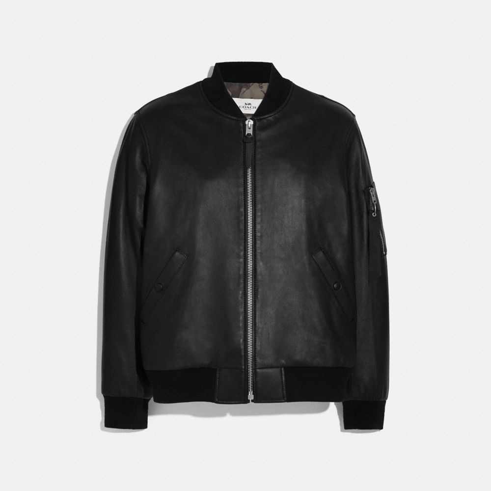 COACH® Outlet | Leather Ma 1 Jacket