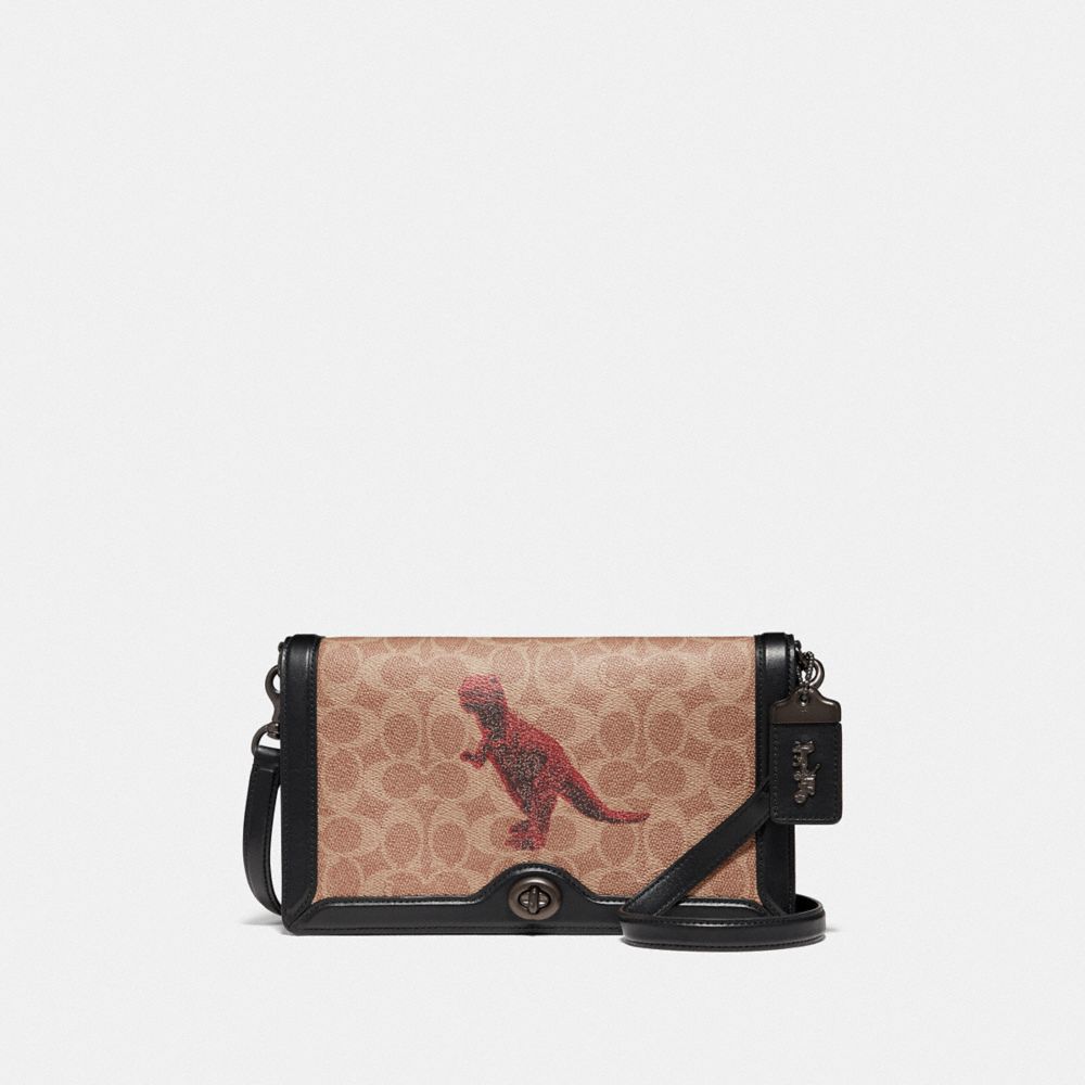 COACH Outlet Riley In Signature Canvas With Rexy By Sui Jianguo