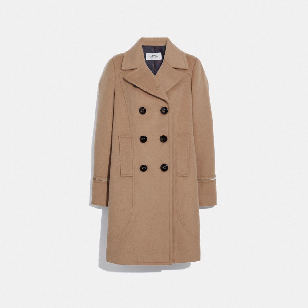 Tailored wool coat - Woman