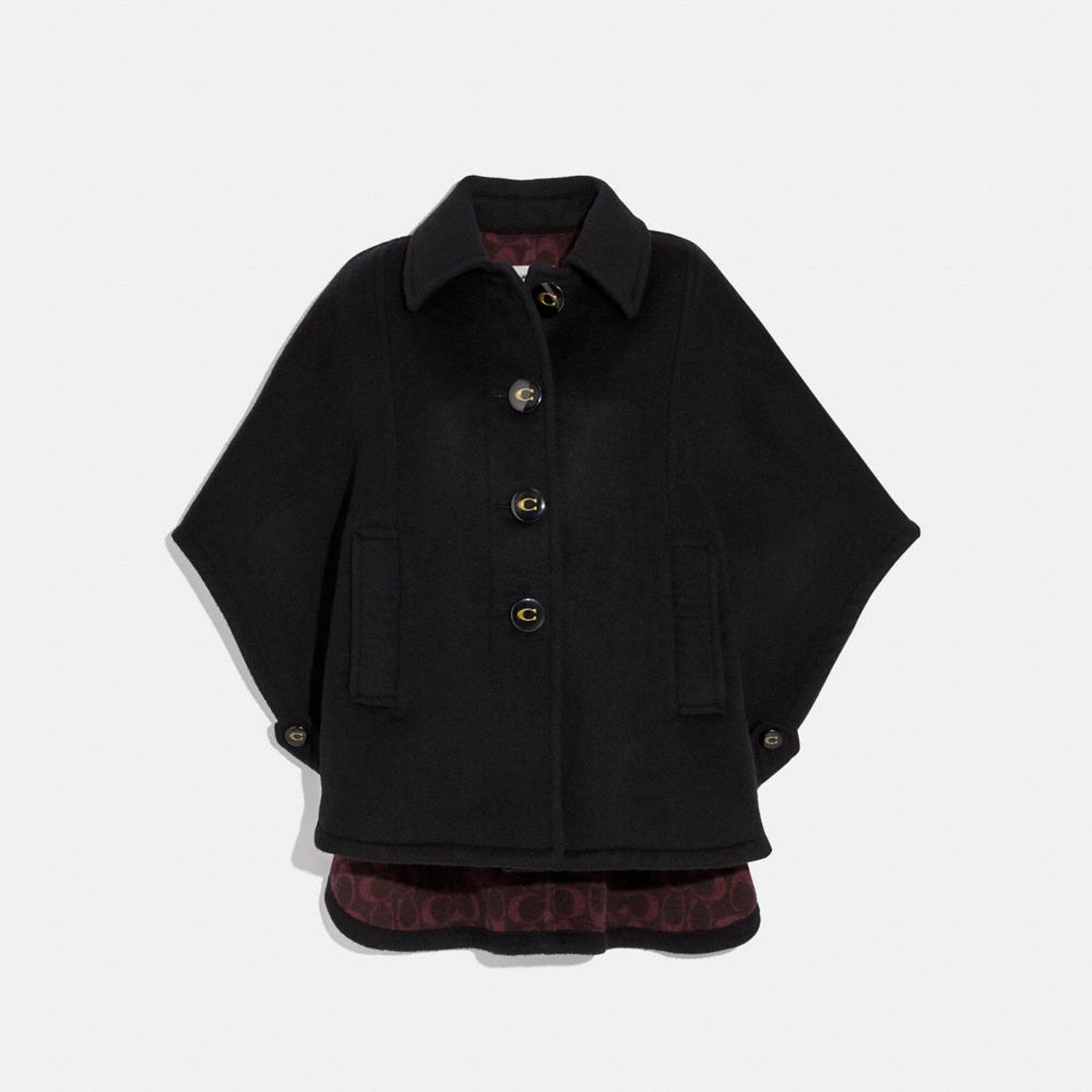 Duffle cape hot sale coach