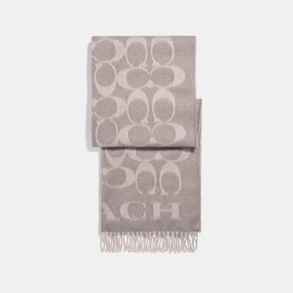 COACH®,Signature Oversized Muffler,,Front View