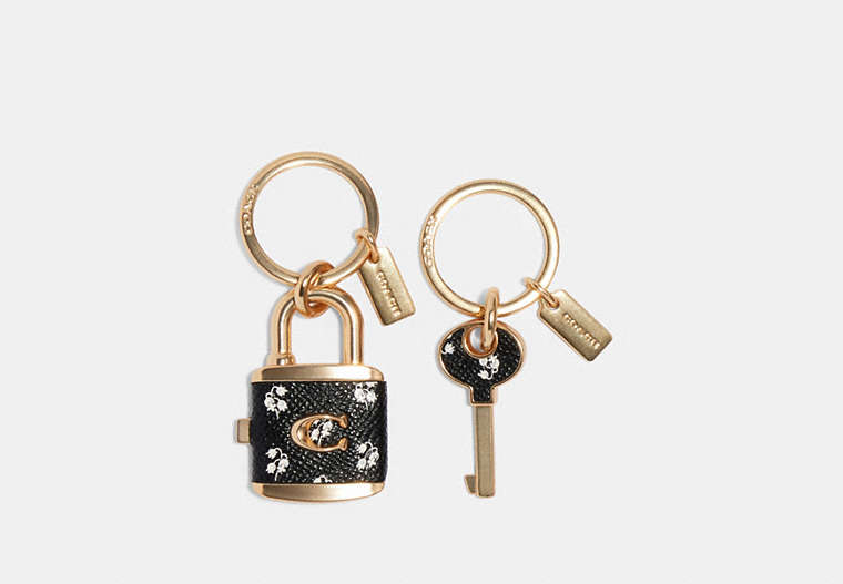 Porte-clés cadenas et breloque pour sac