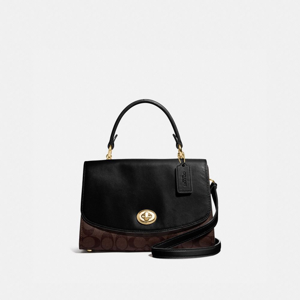 Coach+Tilly+F76618+Women%27s+Top+Handle+Bag+-+Black for sale online