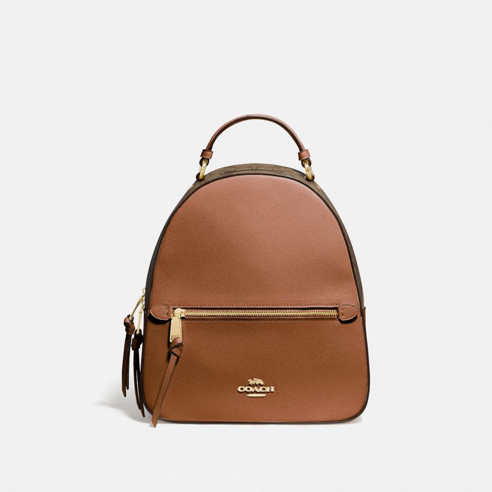 COACH Outlet Jordyn Backpack With Signature Canvas